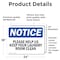 Signmission Please Help Us Keep Your Laundry Room Clean, 24 in W x Rectangle, Vinyl Decal OS-2PACK-NS-D-1824-L-17460 - alternate 5